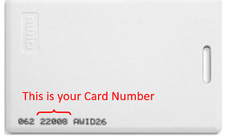 AWID Card w notation